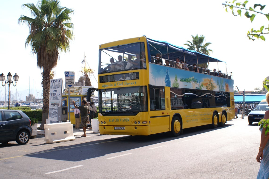 corsica tour horaire bus