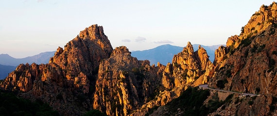 Calanques-de-Piana-bergen