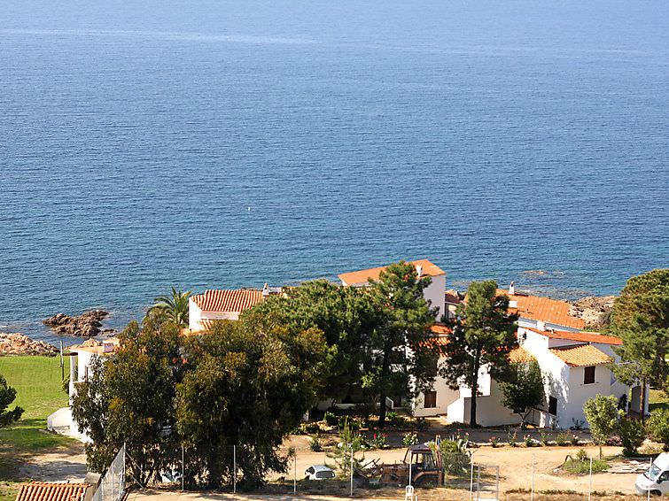 Calcatoggio - Appartement Punta Paliagi in Calcatoggio Corsica uitzicht