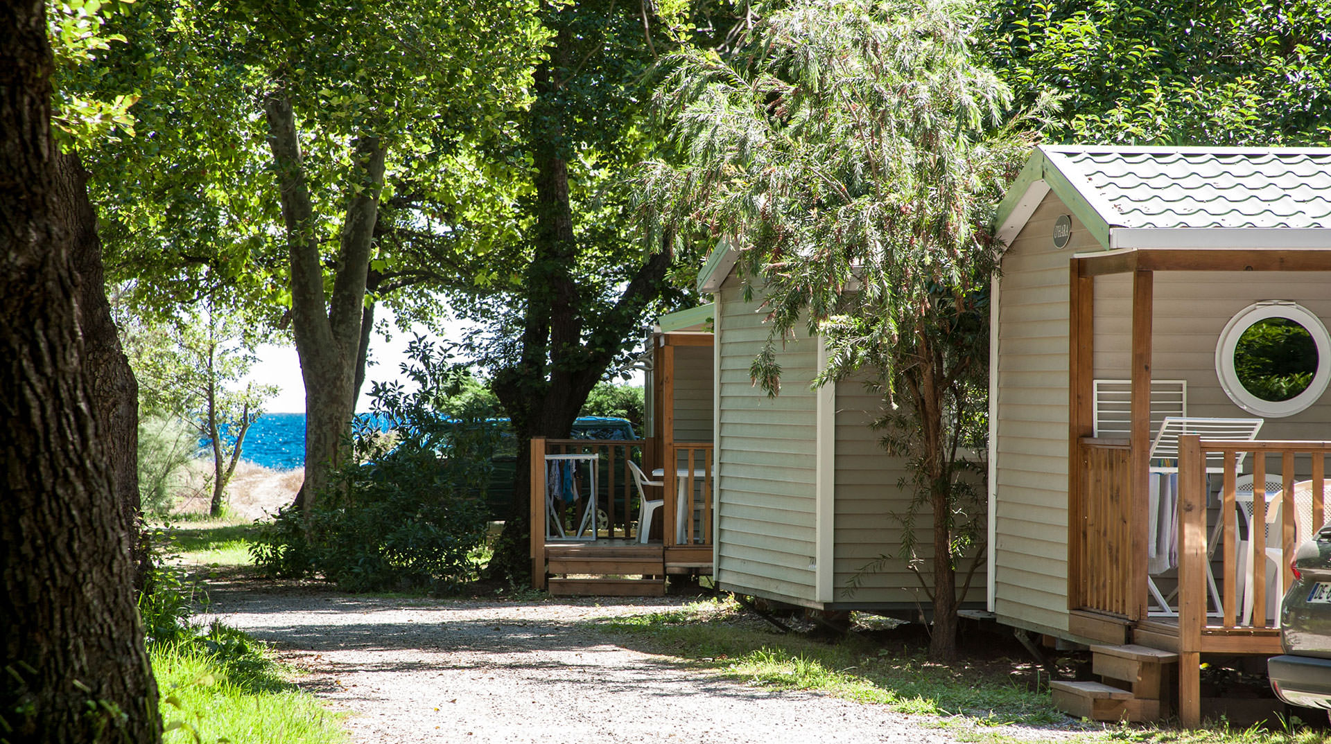 Camping Merendella Moriani Corsica caravan