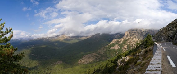 Col-de-Bavella-weg