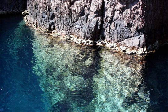 Natuurreservaat-Scandola-algen-bovenwater