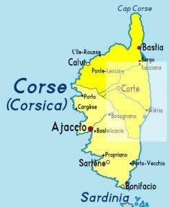 Oost-Corsica-map