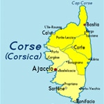 Regio en steden op Corsica