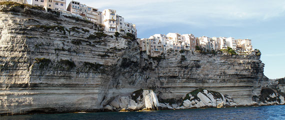 Rotswand-Bonifacio-Corsica