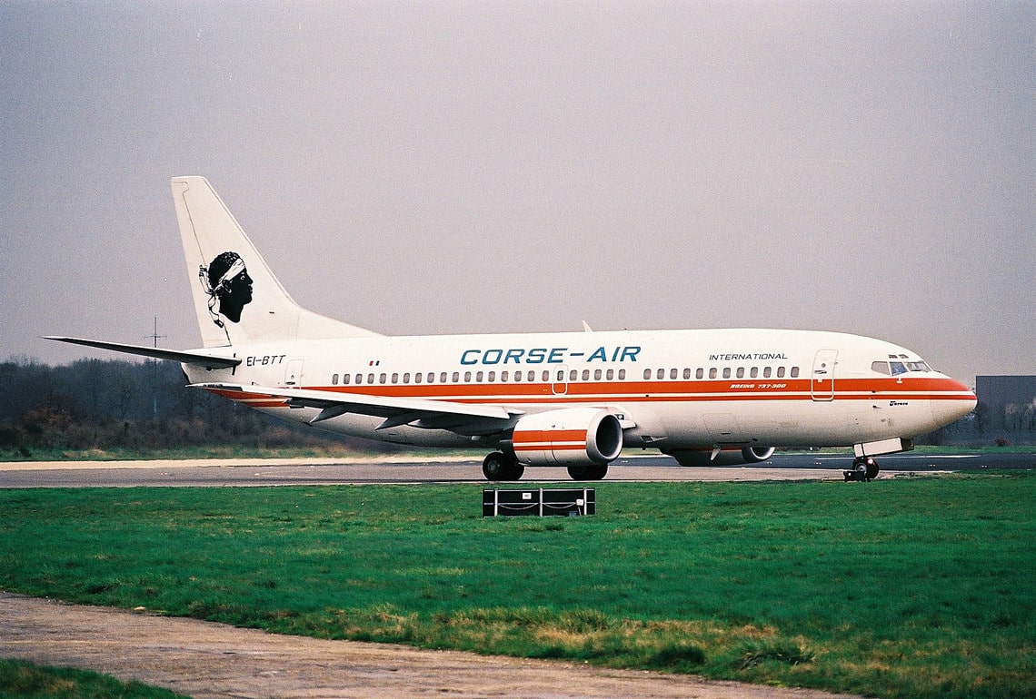 Vliegtuig-Corse-Air