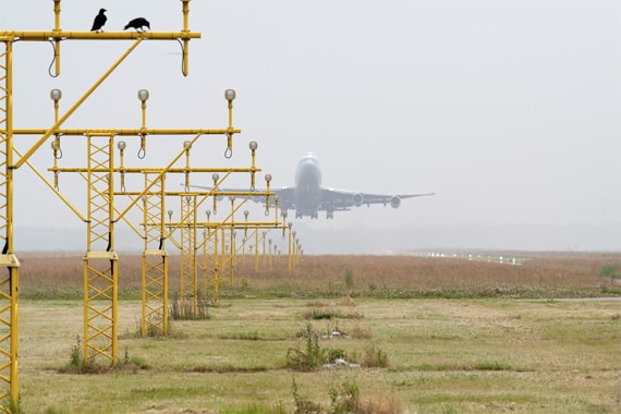 Vliegtuig-vertrek-van-Schiphol